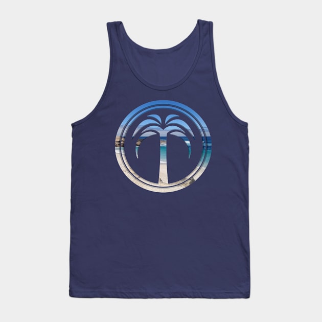 beach palm trees Tank Top by FromBerlinGift